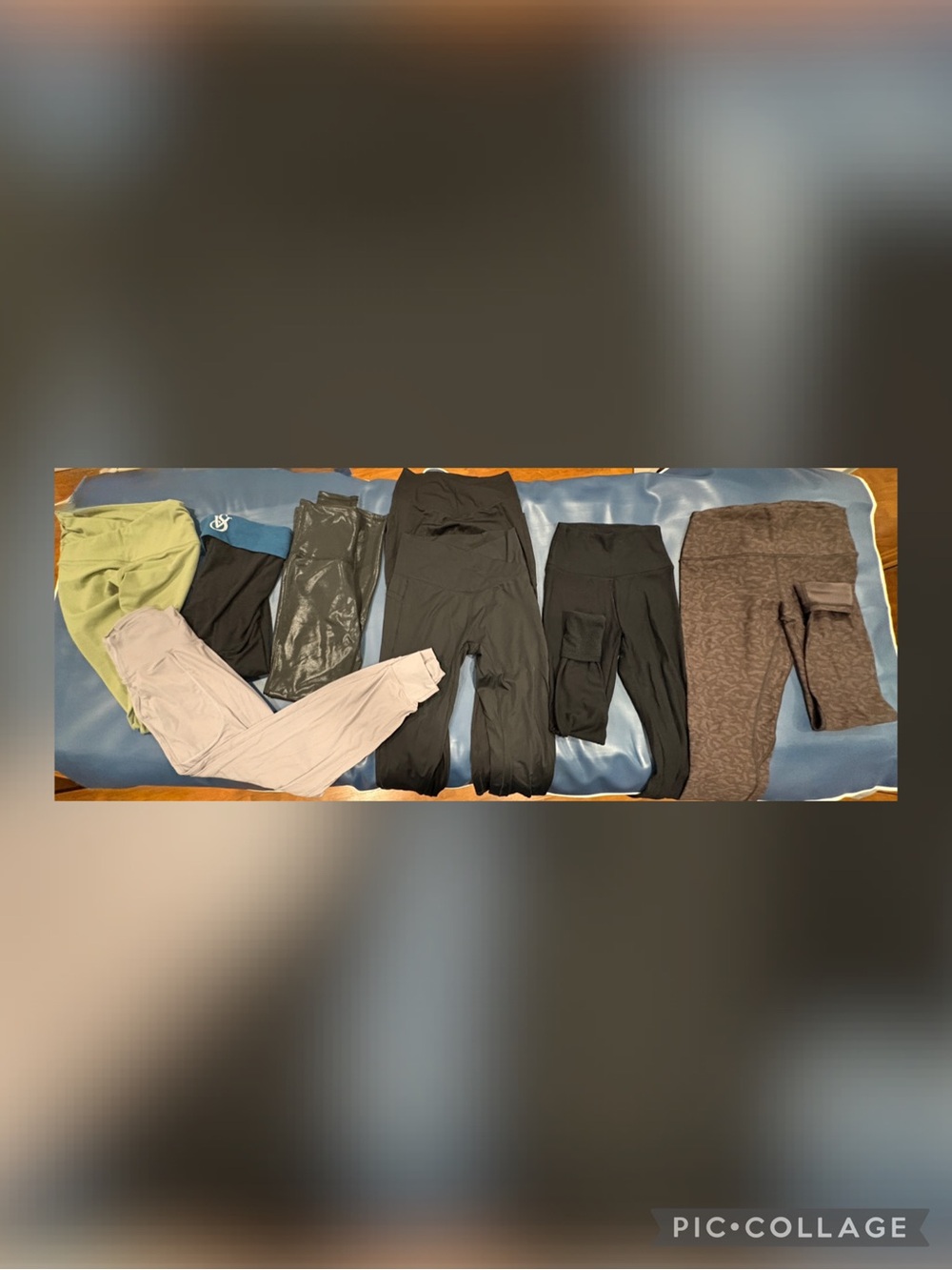 Mixed Activewear Leggings Pack - regular, fold over fleece lined